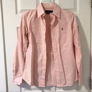 Ralph Lauren | Career Striped Button Down Shirt S